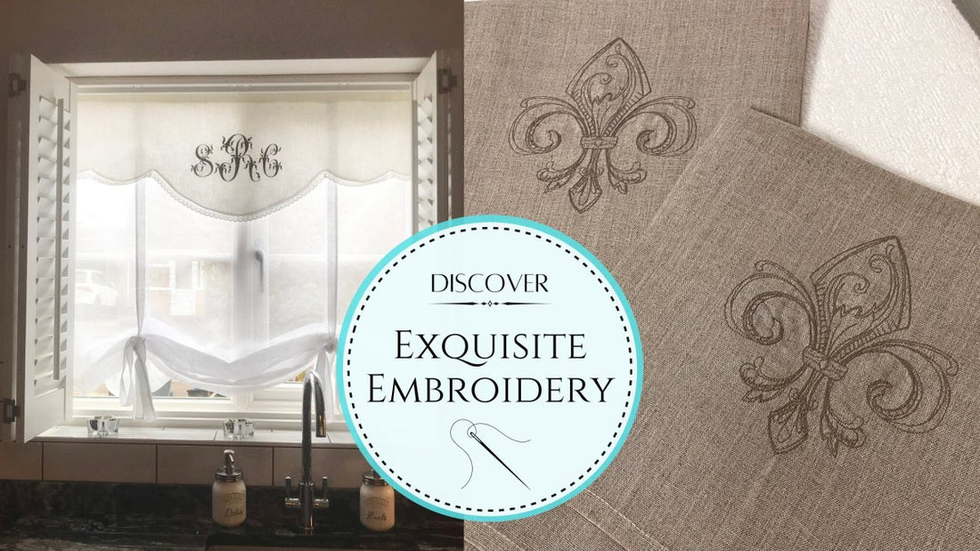 Exquisite Embroidery - Linen and Letters