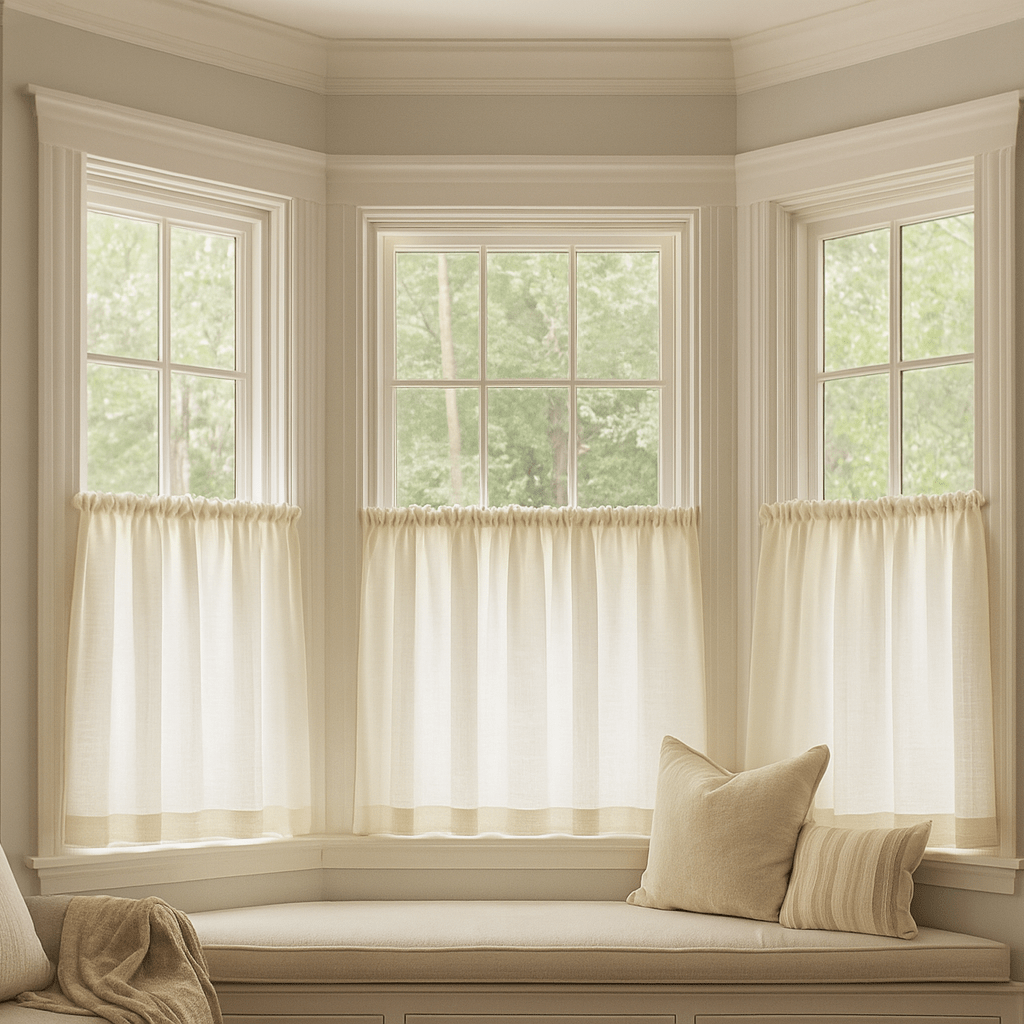 Linen Sankey Window Curtain - Linen and Letters