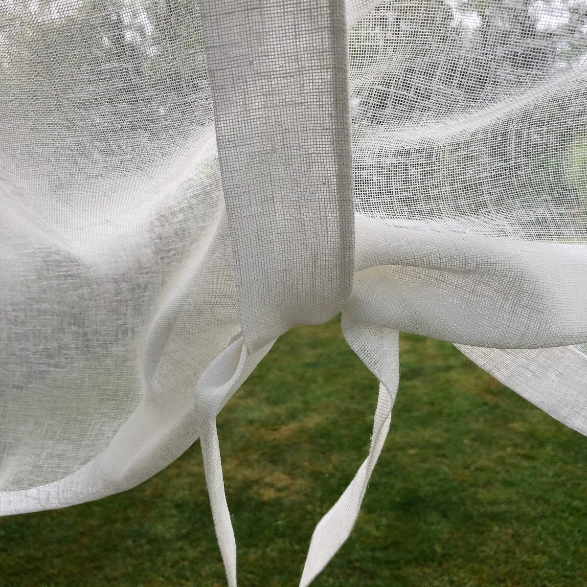 Monogram Linen Valance - Linen and Letters
