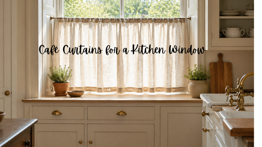 How to Choose Café Curtains for a Kitchen Window