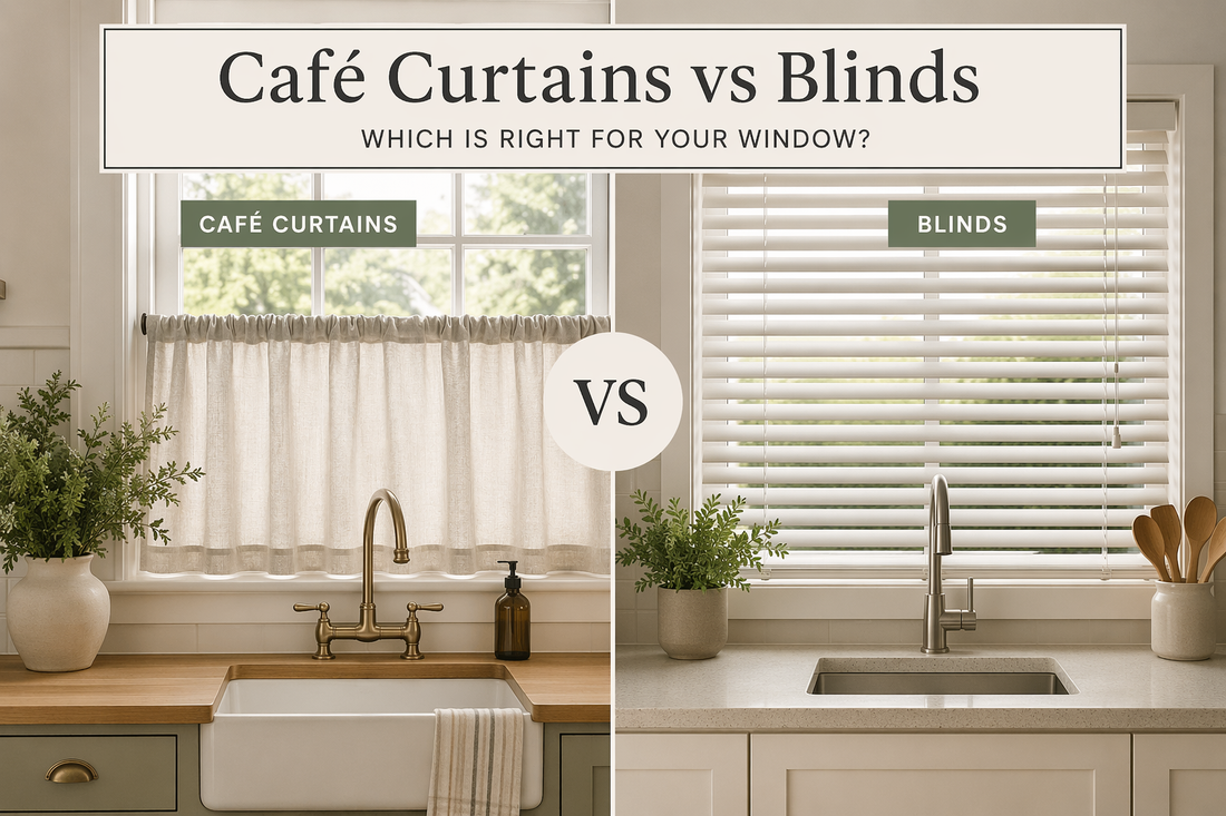 Café Curtains vs Blinds: Which Is Right for Your Window?