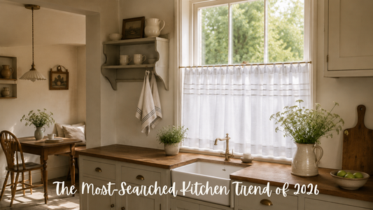 Why Linen Café Curtains Are the Most-Searched Kitchen Trend of 2026