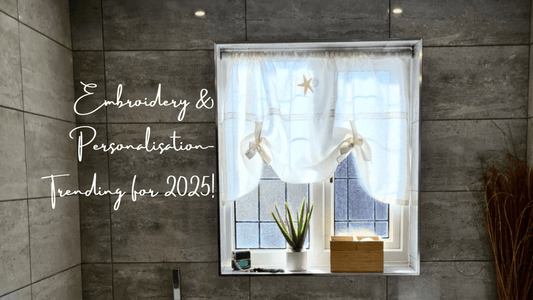 The 2025 Window Makeover: Transform Your Home with Bespoke Embroidered Linen Curtains - Linen and Letters