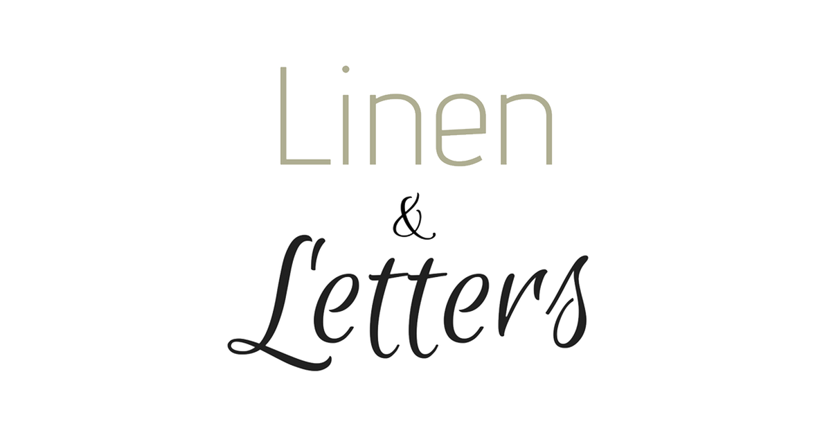 Personalised Monogram Linen Curtains Napkins French Style – Linen and ...