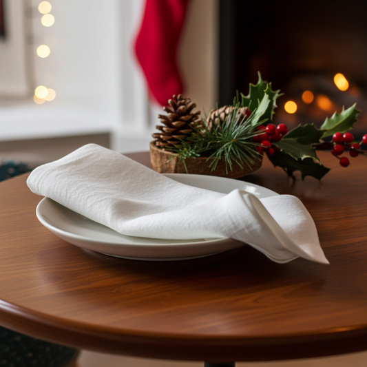PAIR Classic 100% Linen Napkins