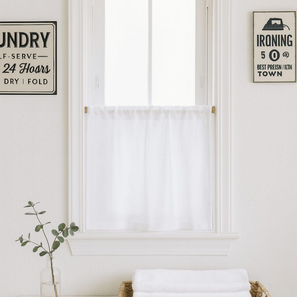 Linen Sankey Window Curtain - Linen and Letters
