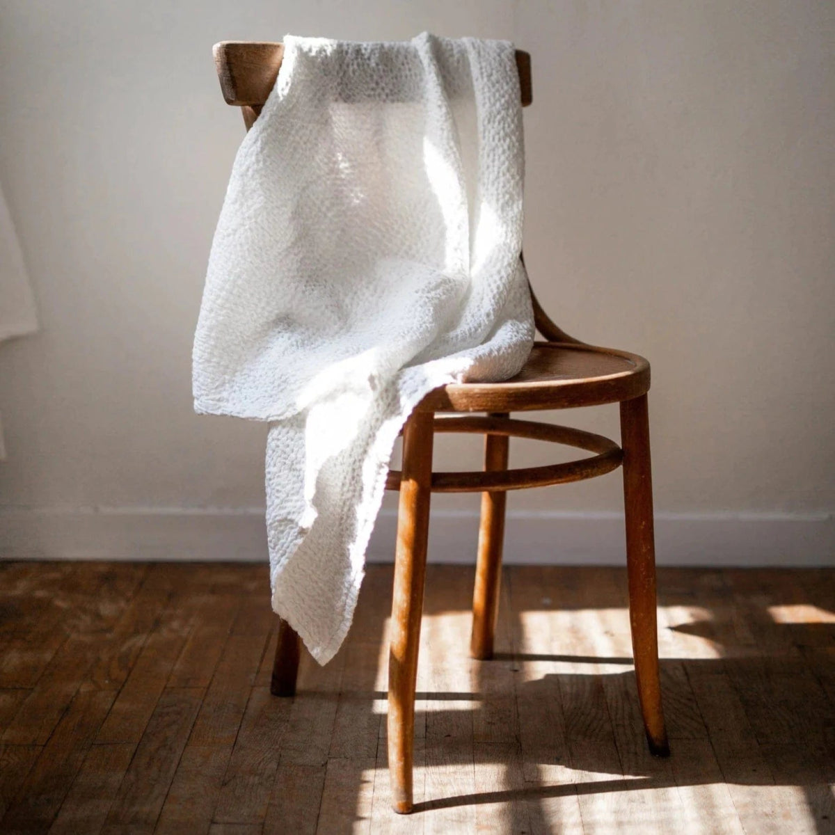 Baby Toddler Linen Waffle Blanket - Linen and Letters