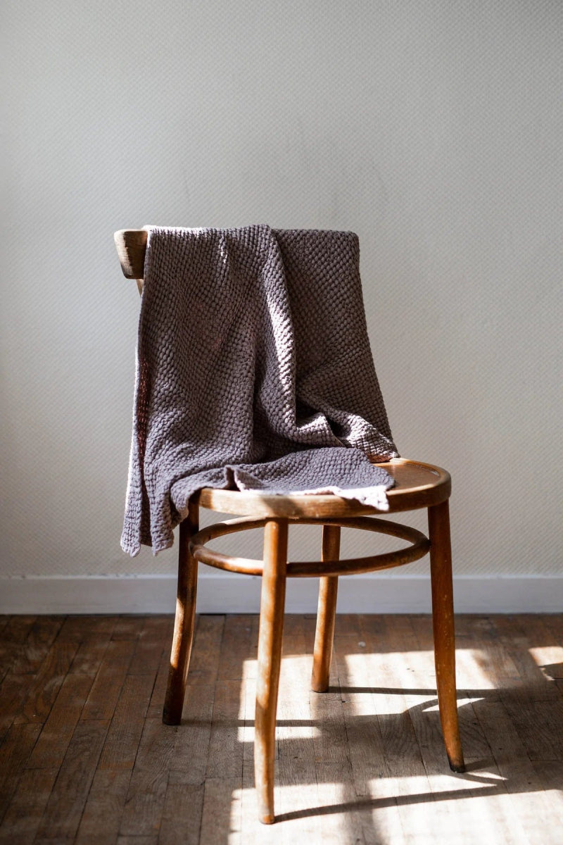 Baby Toddler Linen Waffle Blanket - Linen and Letters