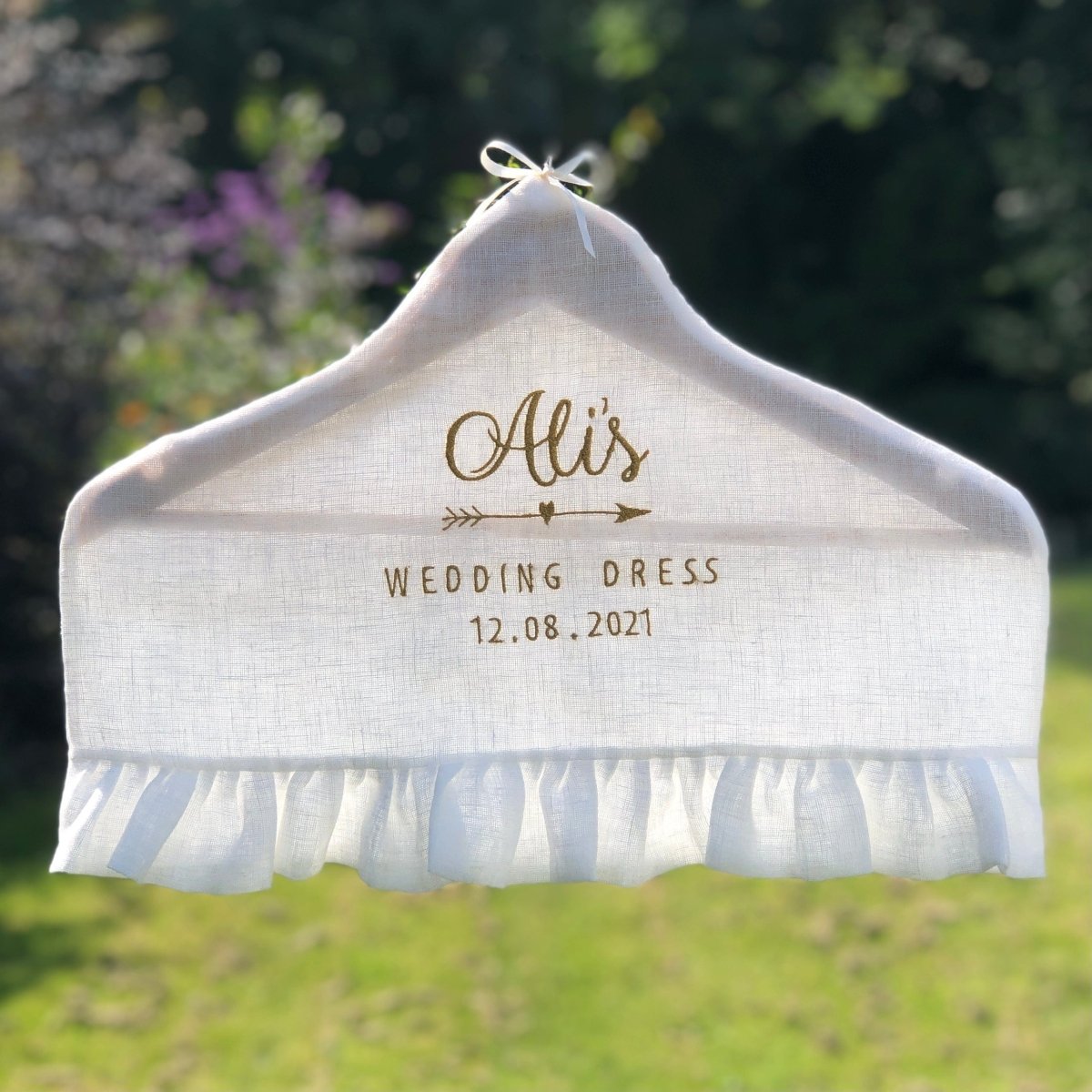 Buy Custom Wedding Dress Covered Hanger | Handmade coat hanger | Linen & Letters UK Linen and Letters Buy Custom Wedding Dress Covered Hanger | Handmade coat hanger | Linen & Letters UK Linen and Letters