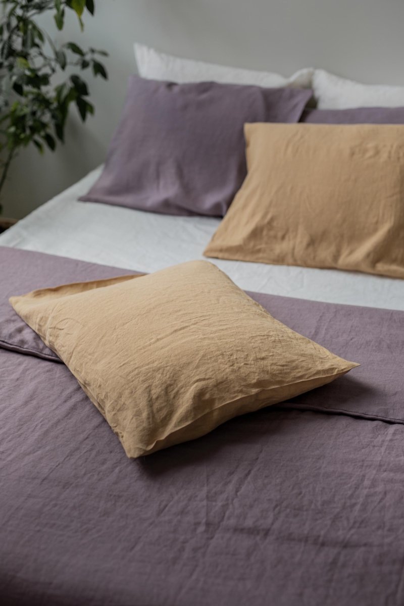 Dusty Lavender 100% Linen Pillowcase - Linen and Letters