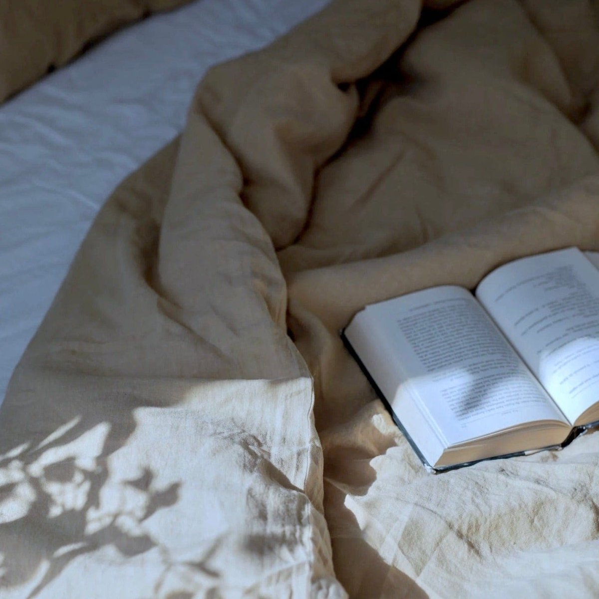 Golden Ochre 100% Linen Duvet Cover - Linen and Letters