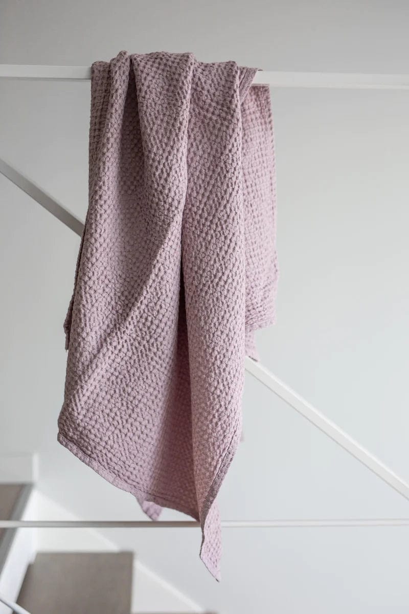 Linen Waffle Bath Sheet Towel - Linen and Letters