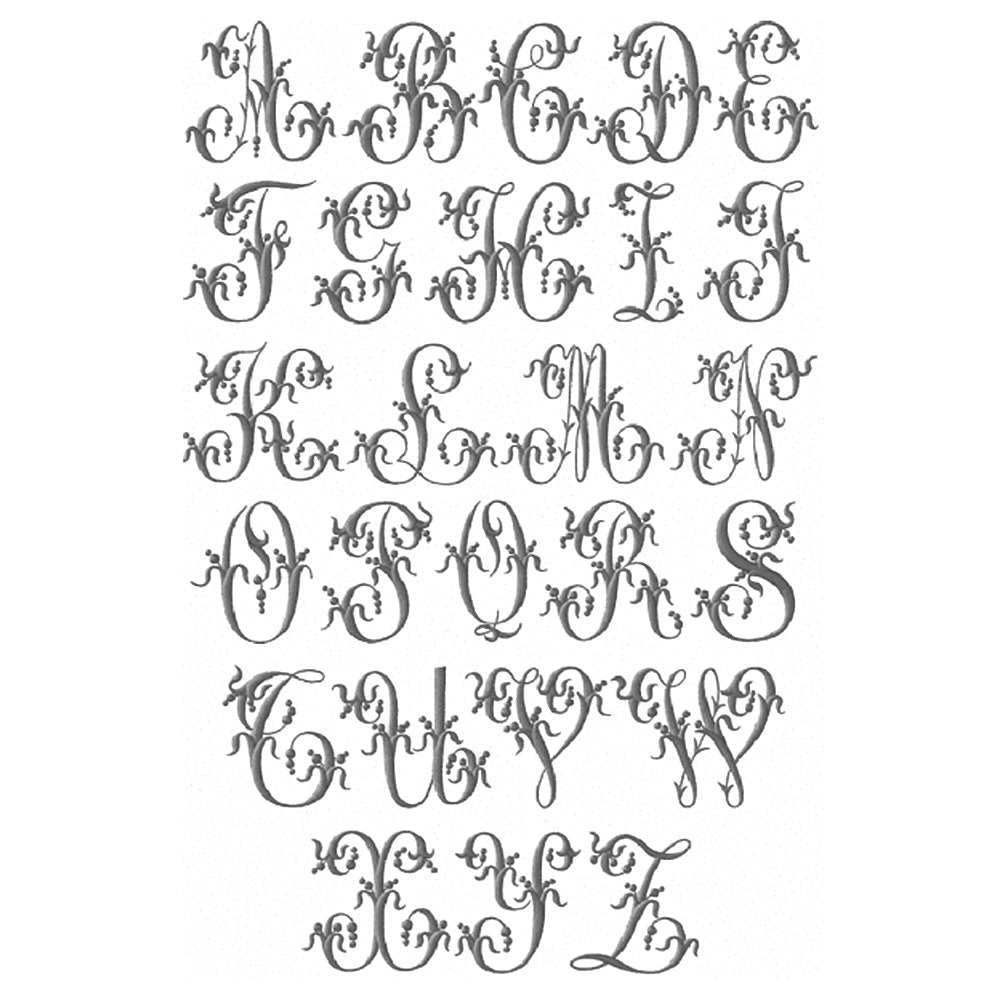 Lymm French Monogram Linen Lace Cafe Curtain - Linen and Letters