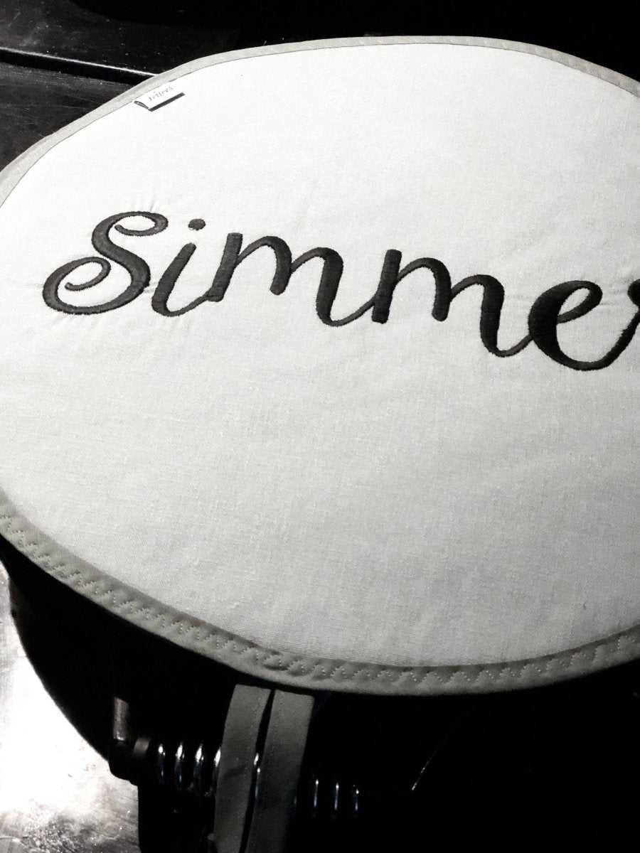 Pair Boil & Simmer Aga Chef pads - Linen and Letters