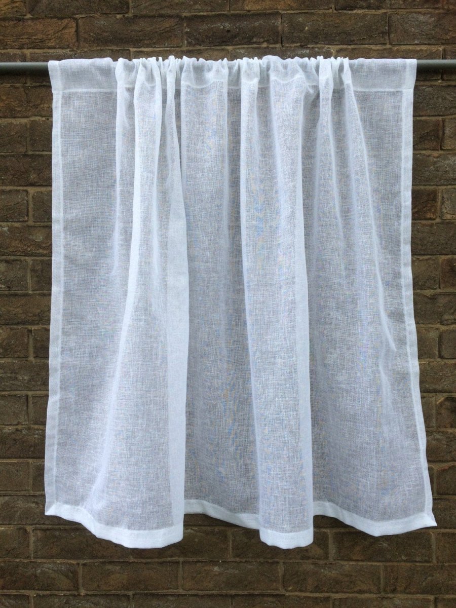 Sankey Sheer Linen Window Curtain - Linen and Letters