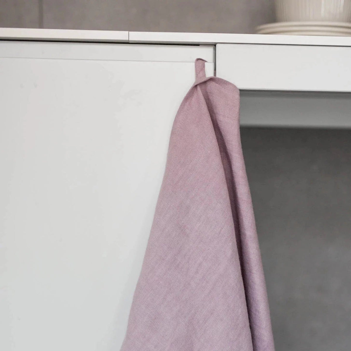 Set of 3 Linen Kitchen Tea Towel - Linen and Letters